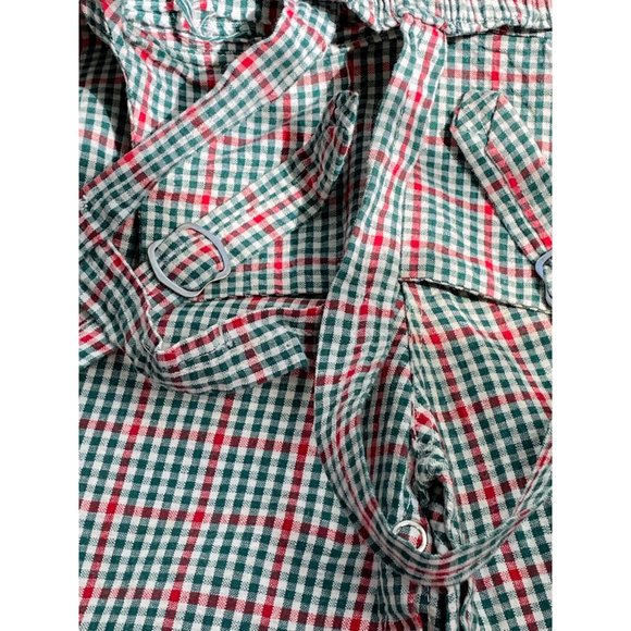Vintage 1950s Toddler Gingham check Cotton Overalls Sears 2/3T? - Picture 8 of 13
